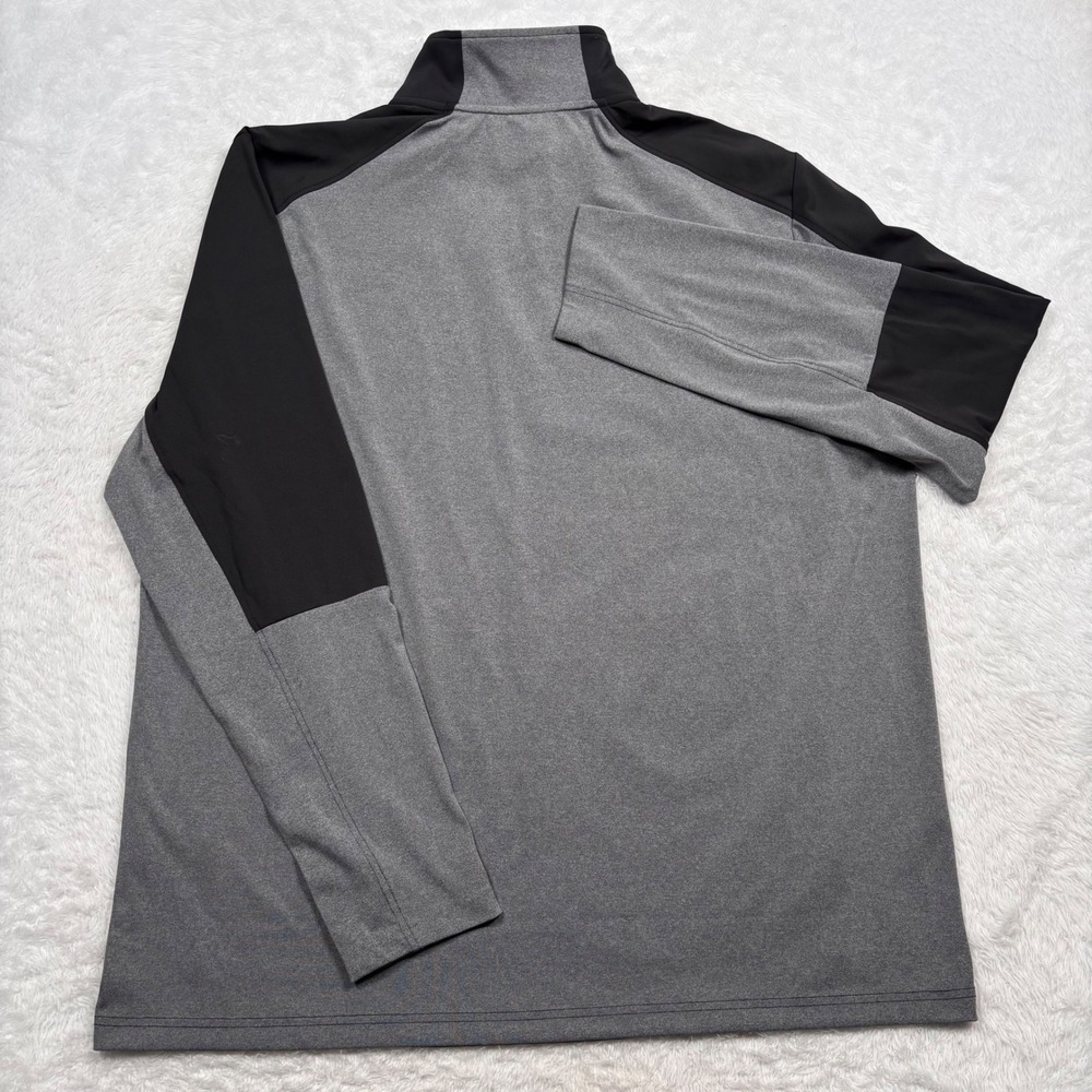 NEW USFL United States Football League Staff 1/4 Zip Pullover Men XXL Black Gray - Picture 6 of 14
